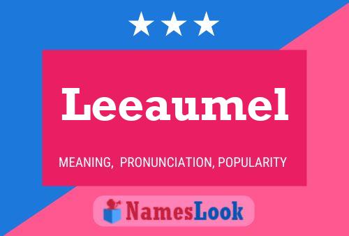 Poster del nome Leeaumel