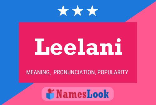 Poster del nome Leelani