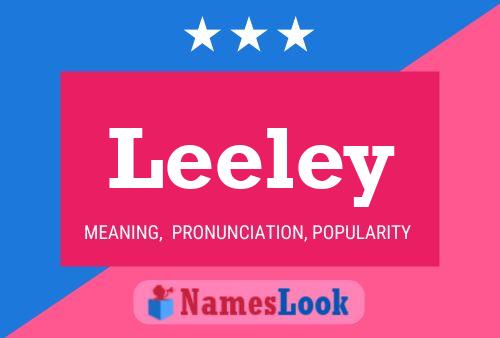 Poster del nome Leeley