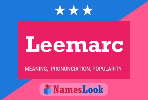 Poster del nome Leemarc