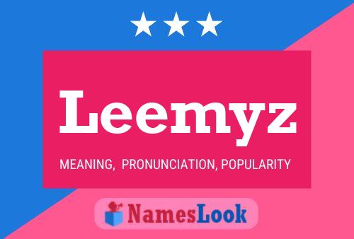 Poster del nome Leemyz