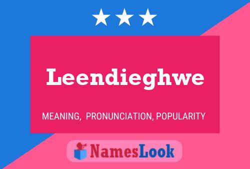 Poster del nome Leendieghwe