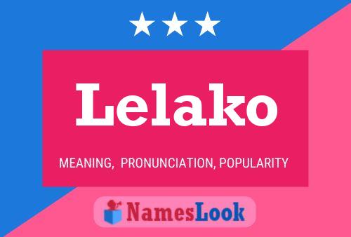 Poster del nome Lelako