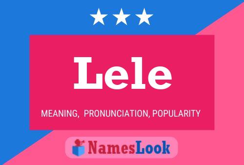 Poster del nome Lele