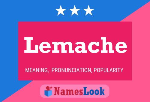 Poster del nome Lemache