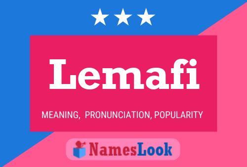 Poster del nome Lemafi