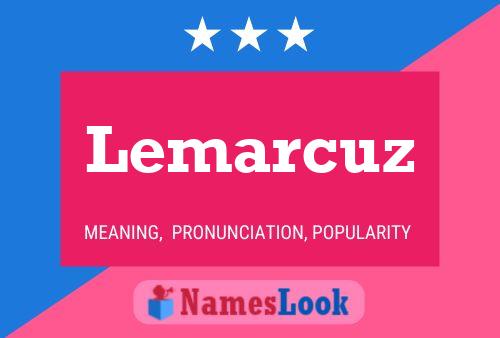 Poster del nome Lemarcuz