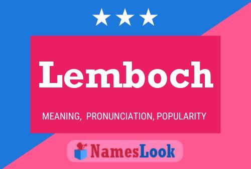 Poster del nome Lemboch