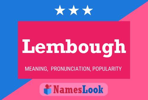 Poster del nome Lembough