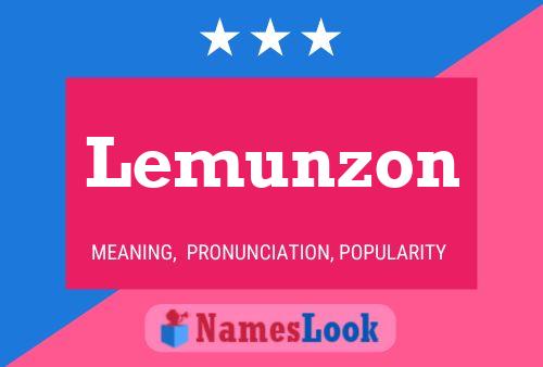 Poster del nome Lemunzon