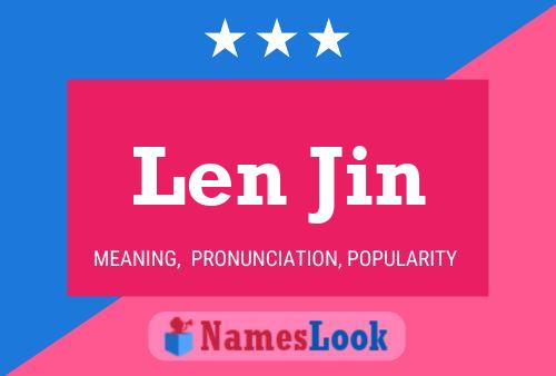 Poster del nome Len Jin