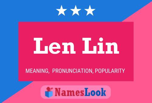 Poster del nome Len Lin