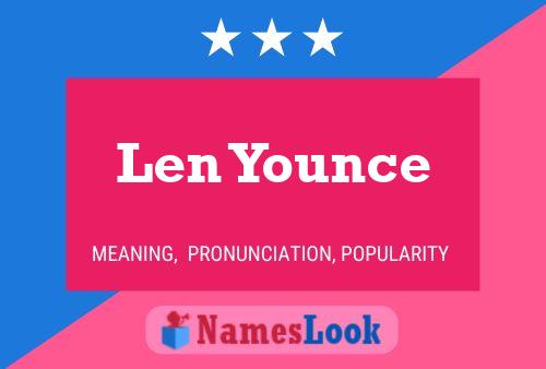 Poster del nome Len Younce