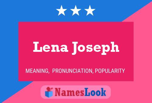 Poster del nome Lena Joseph