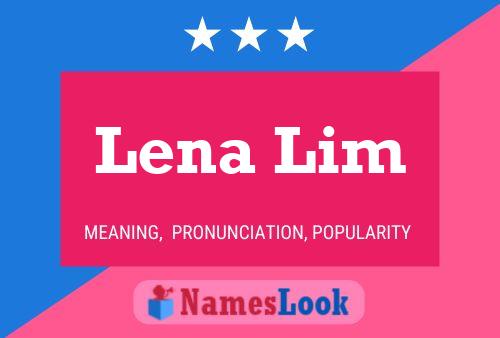 Poster del nome Lena Lim