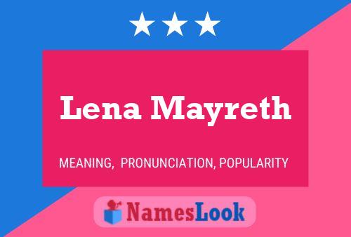 Poster del nome Lena Mayreth