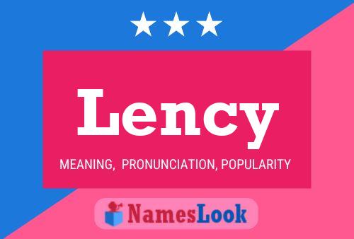 Poster del nome Lency