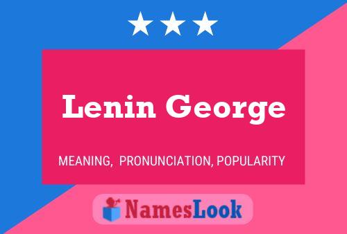 Poster del nome Lenin George