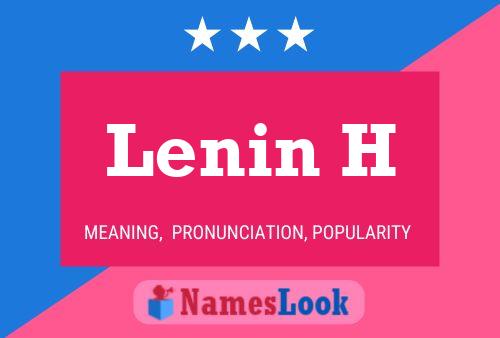 Poster del nome Lenin H