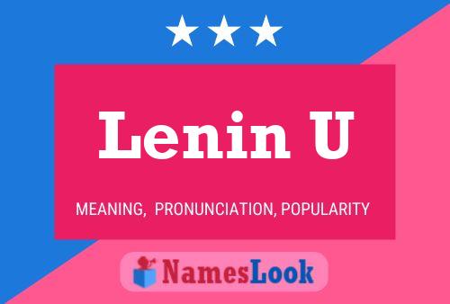 Poster del nome Lenin U