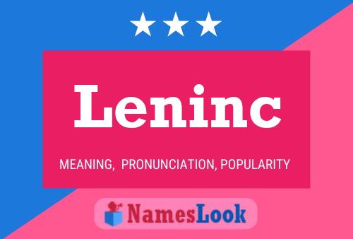 Poster del nome Leninc