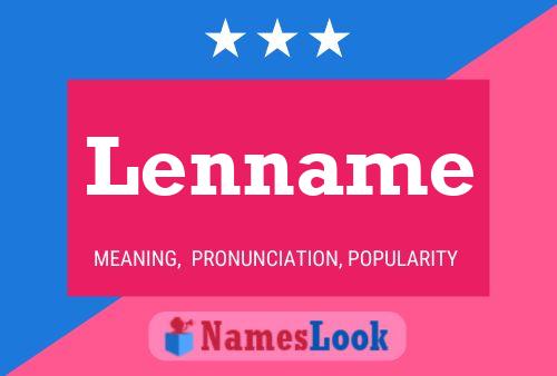 Poster del nome Lenname