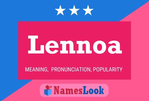 Poster del nome Lennoa