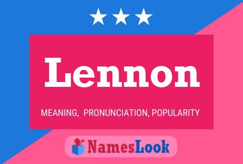 Poster del nome Lennon