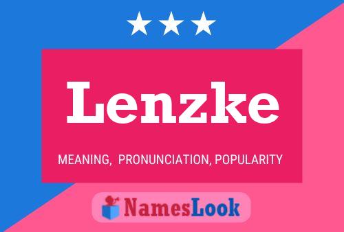 Poster del nome Lenzke