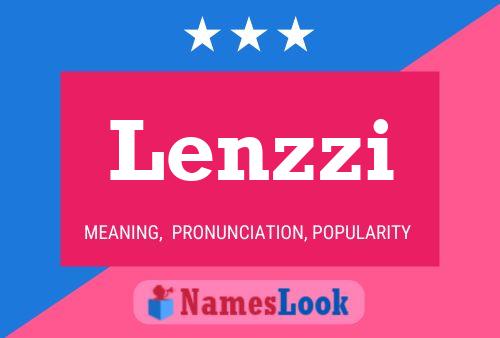 Poster del nome Lenzzi