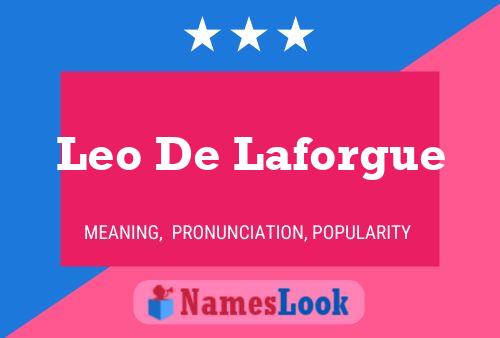 Poster del nome Leo De Laforgue