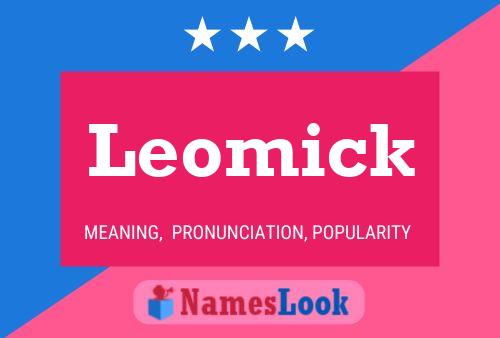 Poster del nome Leomick