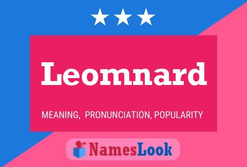 Poster del nome Leomnard