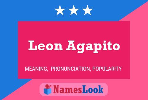 Poster del nome Leon Agapito