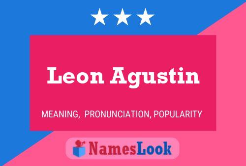 Poster del nome Leon Agustin