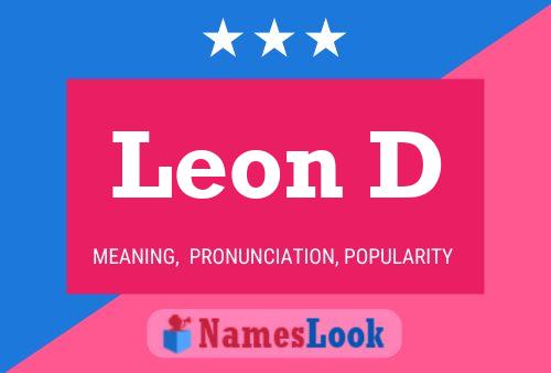 Poster del nome Leon D