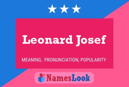 Poster del nome Leonard Josef