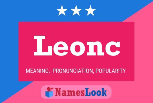 Poster del nome Leonc