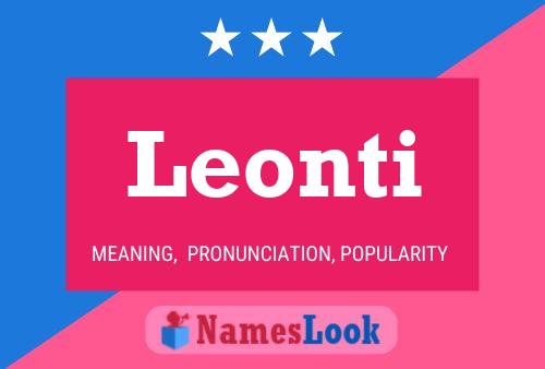 Poster del nome Leonti