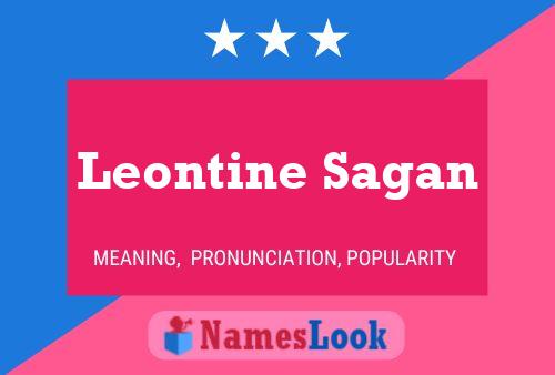 Poster del nome Leontine Sagan