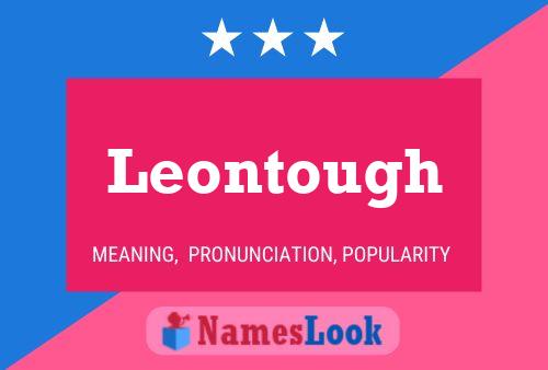 Poster del nome Leontough