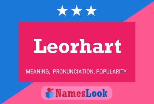 Poster del nome Leorhart