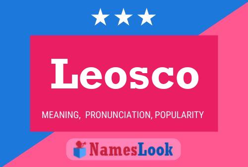 Poster del nome Leosco