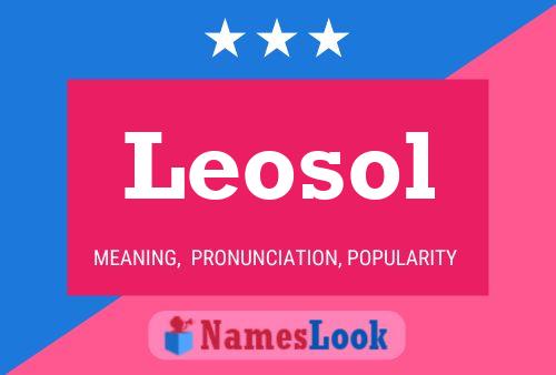 Poster del nome Leosol