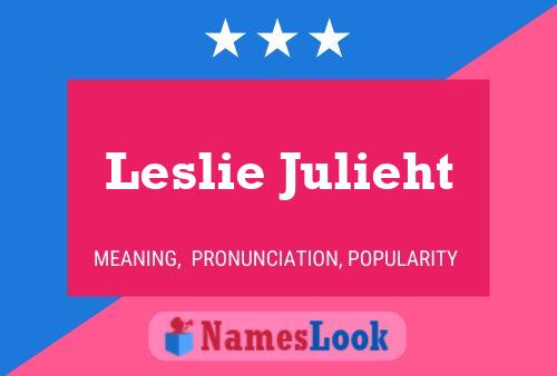 Poster del nome Leslie Julieht