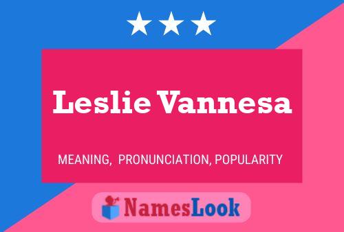 Poster del nome Leslie Vannesa