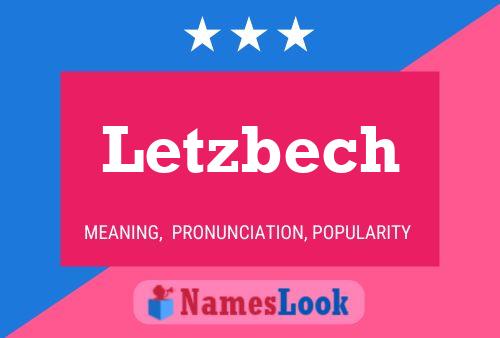 Poster del nome Letzbech