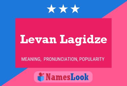 Poster del nome Levan Lagidze