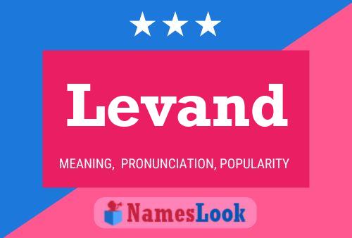 Poster del nome Levand