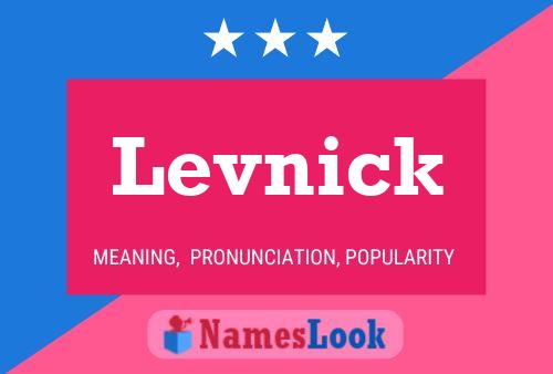 Poster del nome Levnick